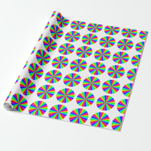 PAPIER CADEAU PINWHEEL RAINBOUR