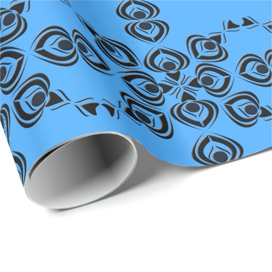 Papier Cadeau Pique (Coin rond)