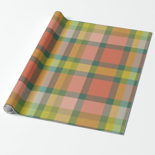 Papier Cadeau Pique-nique Plaid Small - 09 Septembre - Papier d' (Déroulé)