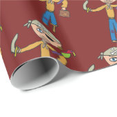 Papier Cadeau Pirate (Coin rond)