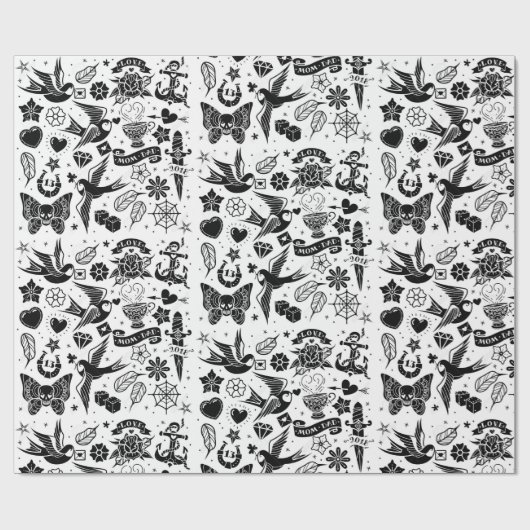 Papier Cadeau Pirate (Plat)