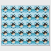Papier Cadeau Pirate Boy (Plat)
