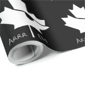 Papier Cadeau Pirate canadien (Coin rond)