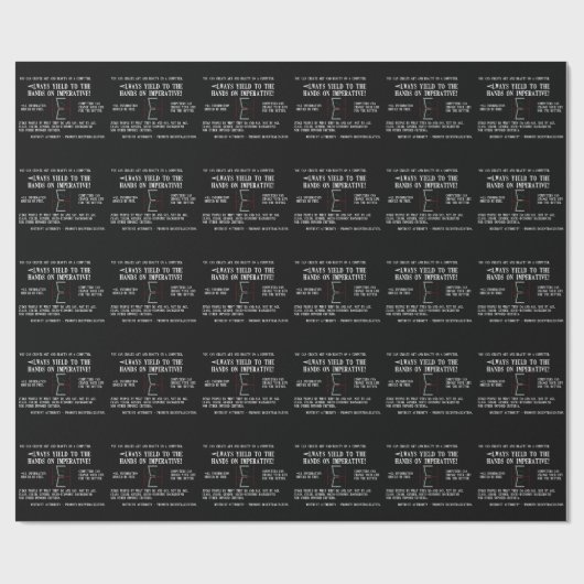 Papier Cadeau Pirate informatique Mousepad moral d'EHC Mariomatt (Plat)