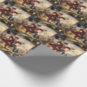 Papier Cadeau Pirate Père Noël (Coin)