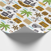 Papier Cadeau Pirate pour enfants (Coin)