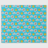 Papier Cadeau Piscine - Décor d'anniversaire (Plat)