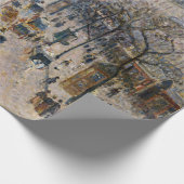 Papier Cadeau Pissarro - Boulevard Montmartre, Matin d'hiver (Coin)