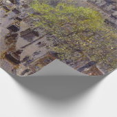 Papier Cadeau Pissarro - Boulevard Montmartre, Printemps (Coin)