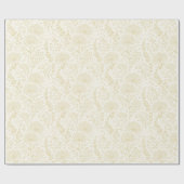 Papier Cadeau Pissenlit Doré Blé - Neutre (Plat)