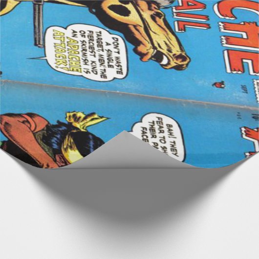 Papier Cadeau Piste Apache #1 (Coin)