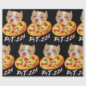 Papier Cadeau Pit-zza ! Pit Bull & Pizza T-Shirt Coffee Mug (Plat)