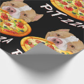 Papier Cadeau Pit-zza ! Pit Bull & Pizza T-Shirt Coffee Mug (Coin)