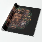 Papier Cadeau Pitbull (Déroulé)
