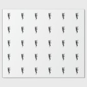 Papier Cadeau Pivert duveteux (Plat)