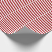Papier Cadeau PixDezines bandes blanches do-it-yourself couleur  (Coin)