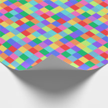 Pixel Arc-en-ciel Coloré Enveloppe cadeau lumineux