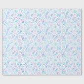 Papier Cadeau Pixel Soap Bubbles Pattern (Plat)