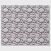 Papier Cadeau Pixel Water Ripple Pattern (Plat)