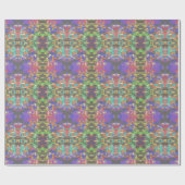Papier Cadeau Pixelated Patterned Beyond Colors Of The Rainbow (Plat)