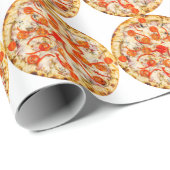 Papier Cadeau Pizza (Coin rond)