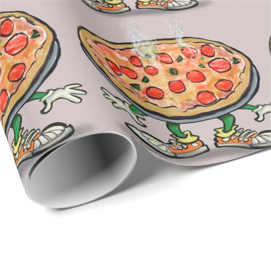 Papier Cadeau Pizza (Coin rond)
