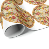 Papier Cadeau Pizza (Coin rond)