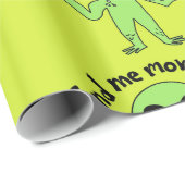 Papier Cadeau pizza Alien (Coin rond)