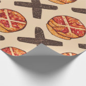 Papier Cadeau pizza cool et amusante (Coin)