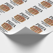 Papier Cadeau Pizza Fait Chaque Heure Une Bonne Pizza De L'Heure (Coin)