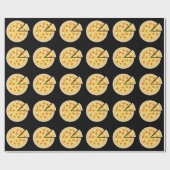 PAPIER CADEAU PIZZA FUNNY WRAPPER PAPIER (Plat)