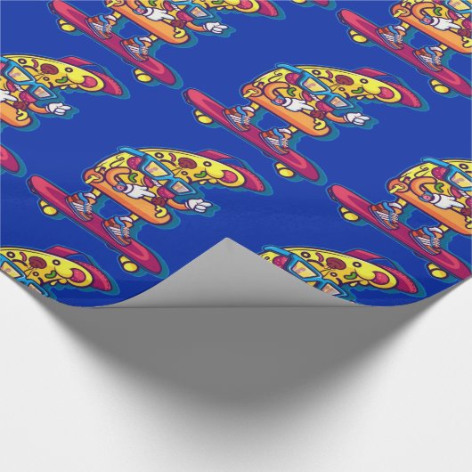 Papier Cadeau Pizza lunaire (Coin)