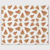 Papier Cadeau Pizza Party Pepperoni (Plat)
