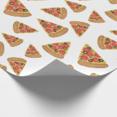 Papier Cadeau Pizza Party Pepperoni (Coin)