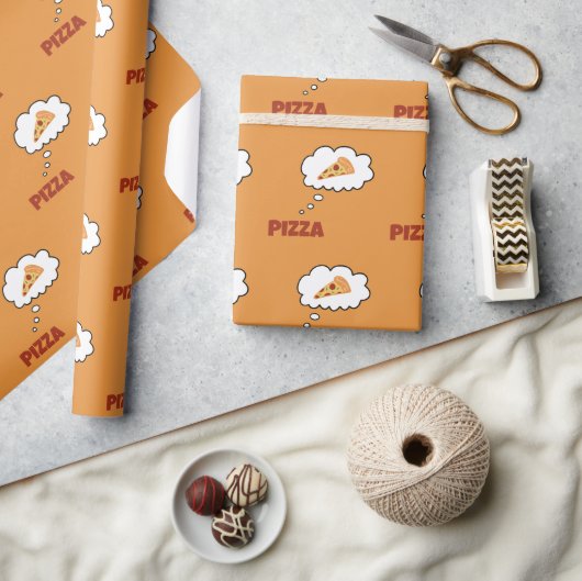 Papier Cadeau Pizza Thoughts (Artisanat)