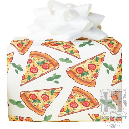 Papier Cadeau Pizza Wrapping Paper