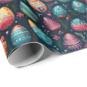 Papier Cadeau Pizzazz Pâques (Coin rond)