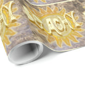 Papier Cadeau Plage (Coin rond)