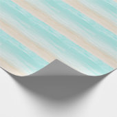 Papier Cadeau Plage Abstraite moderne (Coin)