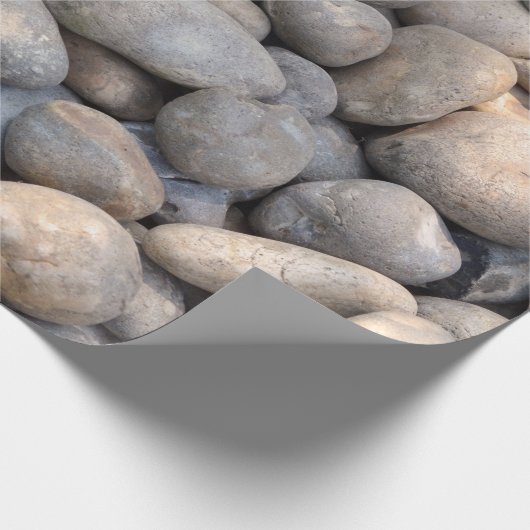 Papier Cadeau Plage côtière Beachcomber Plage Lover Pebbles Text (Coin)