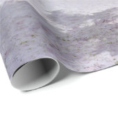 Papier Cadeau Plage de l'île tropicale de Palm Tree (Coin rond)