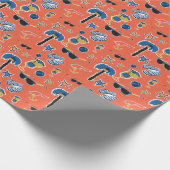 Papier Cadeau Plage d'été : Relaxant Motif sans couture. (Coin)