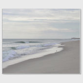 Papier Cadeau Plage d'océan (Plat)