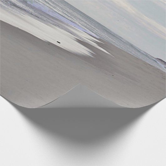 Papier Cadeau Plage d'océan (Coin)
