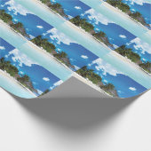 Papier Cadeau Plage exotique (Coin)