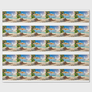 Papier Cadeau Plage incroyable
