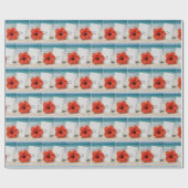 Papier Cadeau Plage Mariage Invitation Formelle Dans Le Sable (Plat)