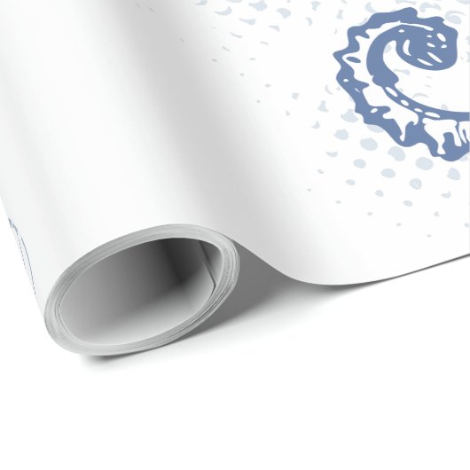 Papier Cadeau Plage Ocean Beach 60 lb Papier à envelopper (Coin rond)