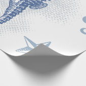 Papier Cadeau Plage Ocean Beach 60 lb Papier à envelopper (Coin)