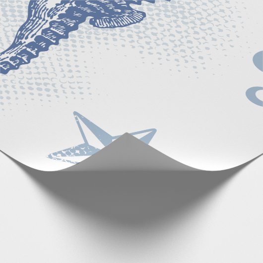 Papier Cadeau Plage Ocean Beach 60 lb Papier à envelopper (Coin)